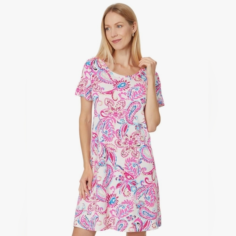 Lilly Pulitzer Cody Dress In Coconut Flitting About Size Small NWOT